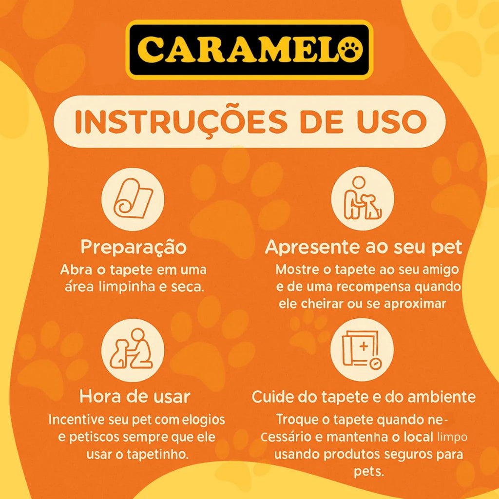 Tapetes Higiênicos 150 unidades Tamanho 60x60 para Cachorros  -  Caramelo